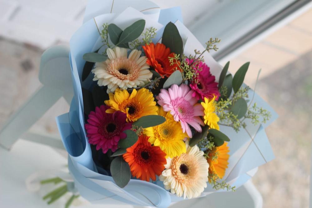 Букет цветов из: Герберы в Кулой