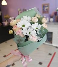 Букет милый в Кулой Букет цветов из: Хризантемы и Розы в Кулой
