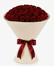 Букет 101 Бордовая роза Блэк Бакарра в Кулой
