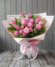 Букет Розовый кустик в Кулой