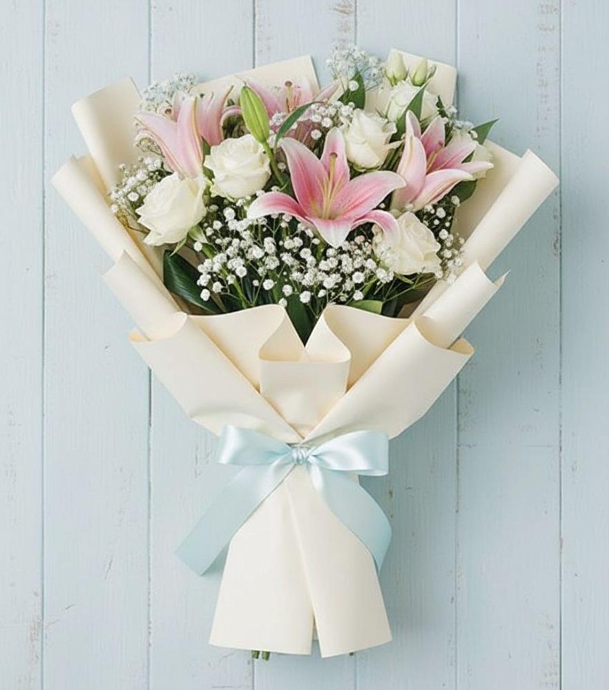 Букет цветов из: Лилии в Кулой