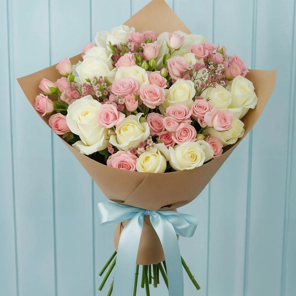 Букет цветов из: Розы в Кулой