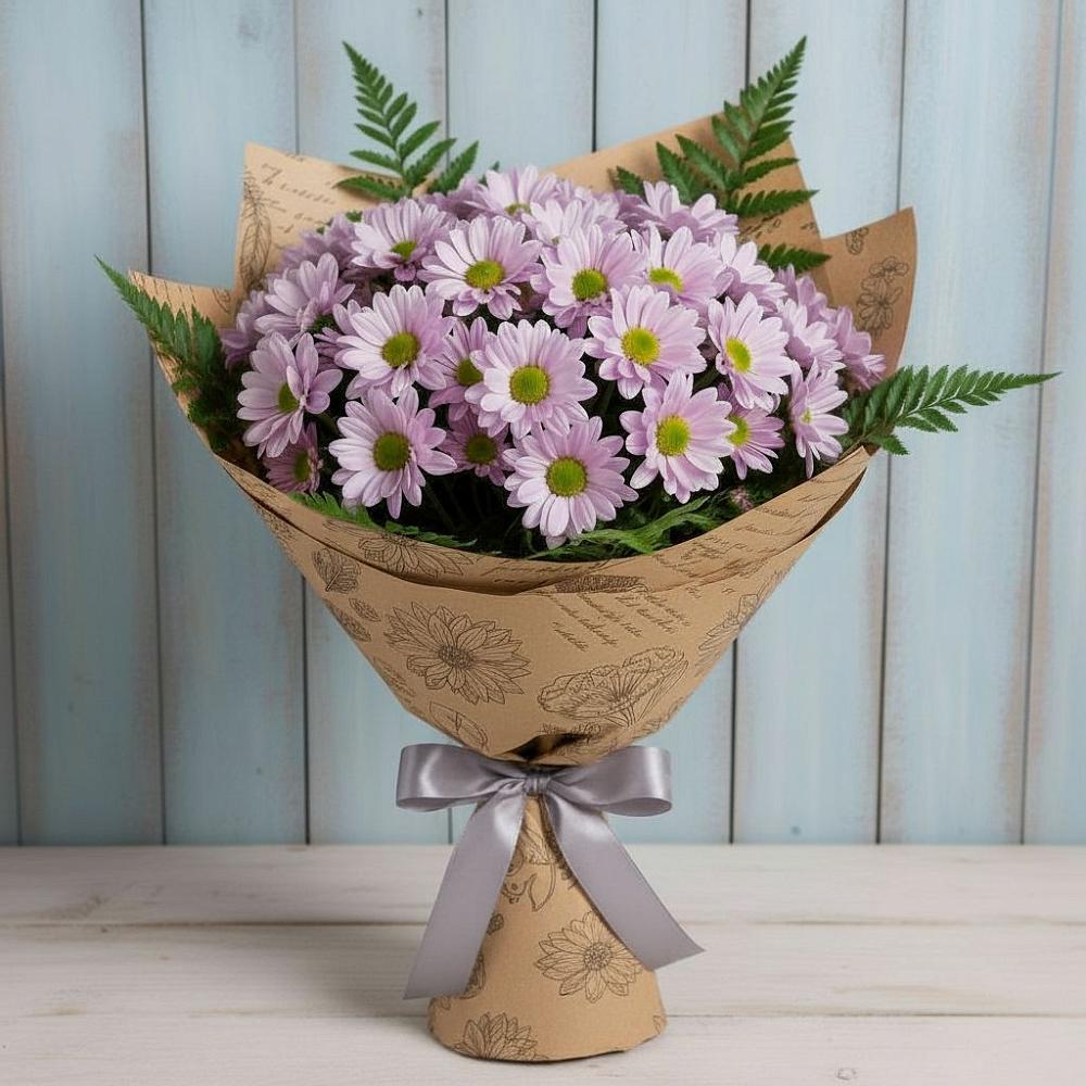 Букет цветов из: Хризантемы в Кулой