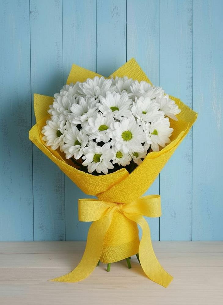 Букет цветов из: Хризантемы в Кулой