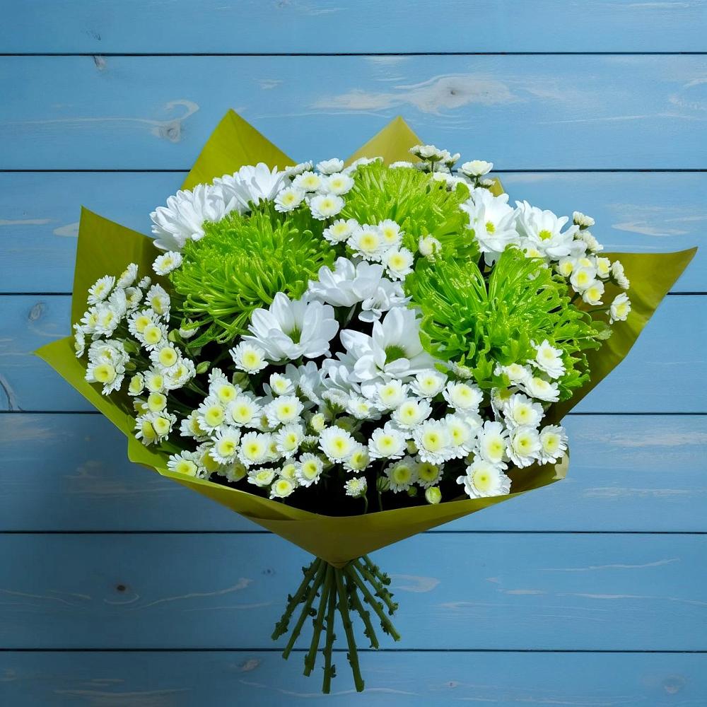Букет цветов из: Хризантемы в Кулой