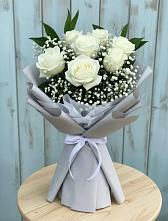 Букет цветов из:  Розы #REPLACE_PRED# Кулой