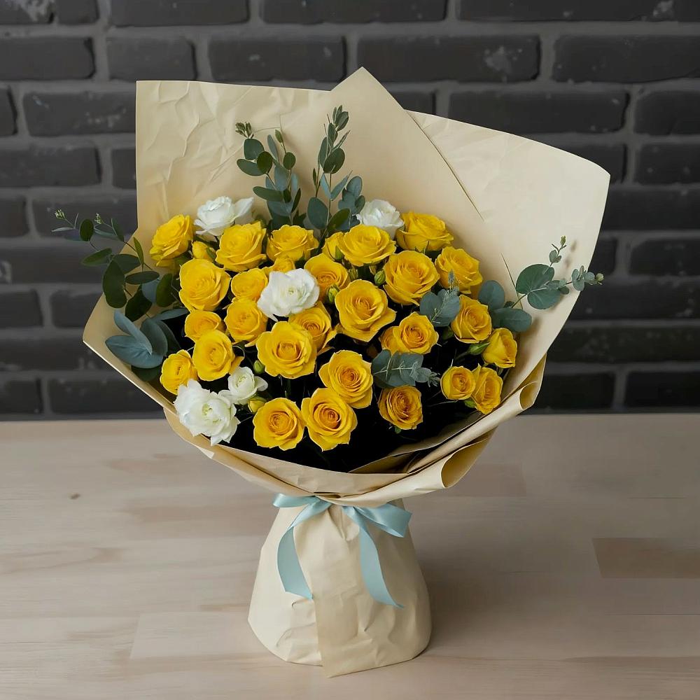 Букет цветов из: Розы в Кулой