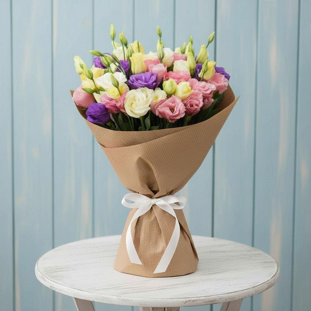 Букет цветов из: Лизиантусы в Кулой