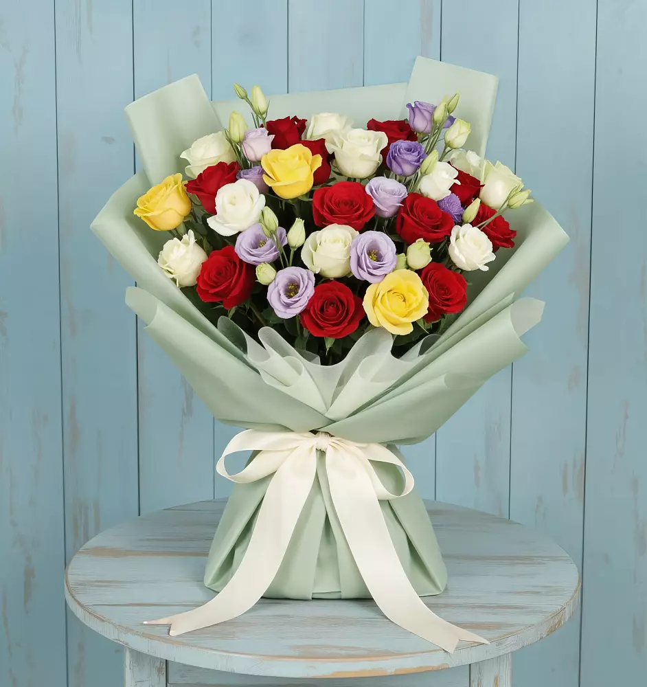 Букет цветов из: Розы в Кулой