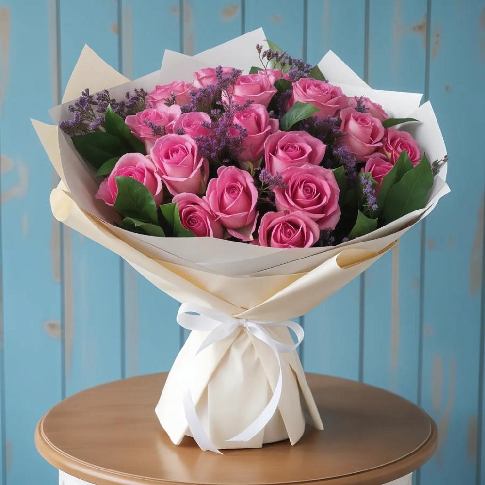 Букет цветов из: Розы в Кулой