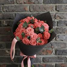 Букет цветов из:  Розы #REPLACE_PRED# Кулой