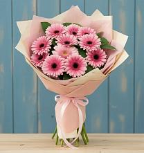 Букет цветов из:  Герберы #REPLACE_PRED# Кулой