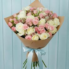 Букет цветов из:  Розы #REPLACE_PRED# Кулой